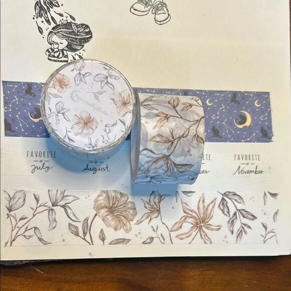 Paperminty Floral Decorative Tape NEW - Picture 6 of 7